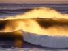 Rolling Tide at Sunset, Fort Stevens State Park